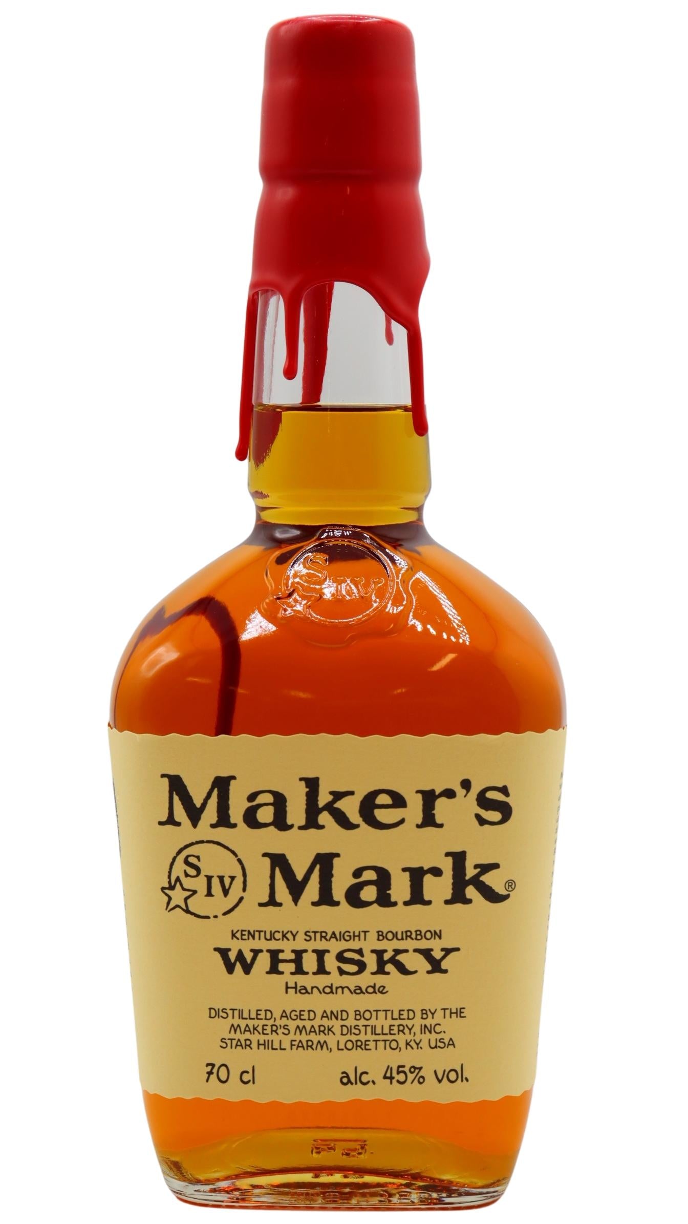 Maker's Mark - Kentucky Straight Bourbon Whiskey 70cl 45% ABV