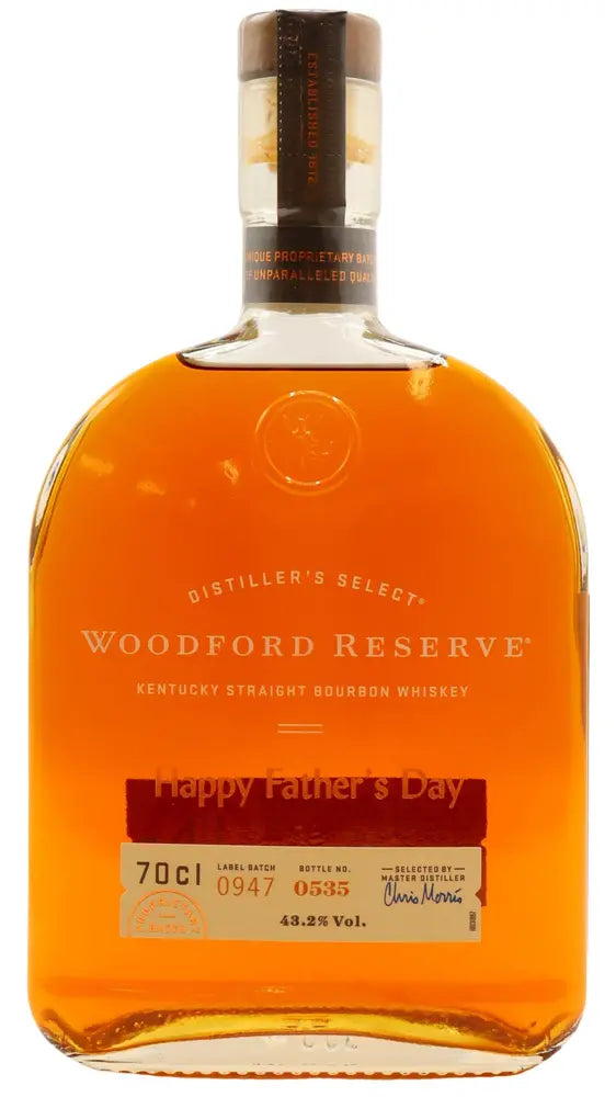 Woodford Reserve - Distiller's Select Kentucky Straight Bourbon Whiskey 70cl 43.2% ABV Father's Day Edition