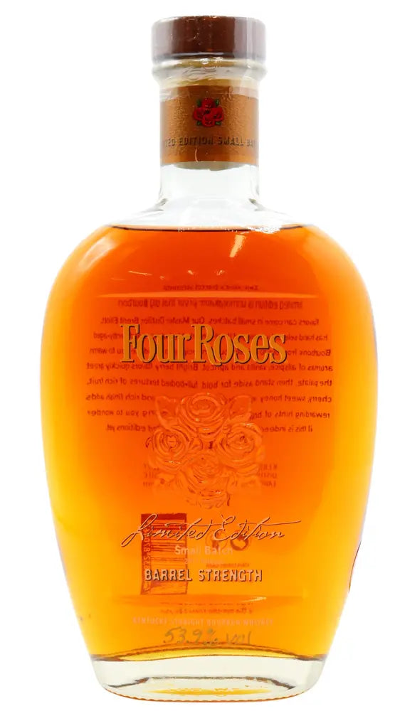 Four Roses - 12 year old Small Batch Barrel Strength 2017 Release Kentucky Straight Bourbon Whiskey 70cl 53.9% ABV