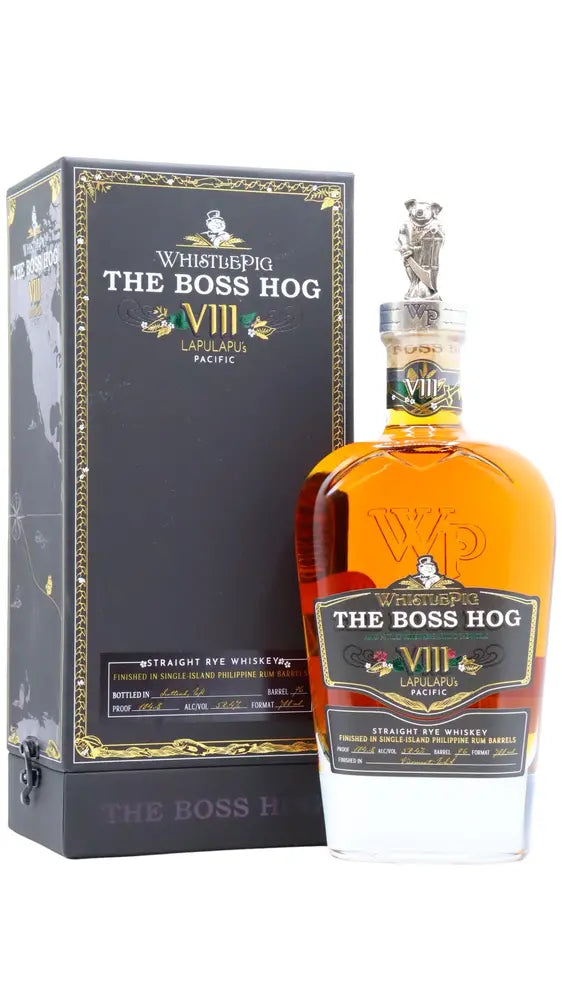 WhistlePig - The Boss Hog VIII - LapuLapu’s Pacific Bourbon Straight Rye Whiskey 70cl 52.4% ABV