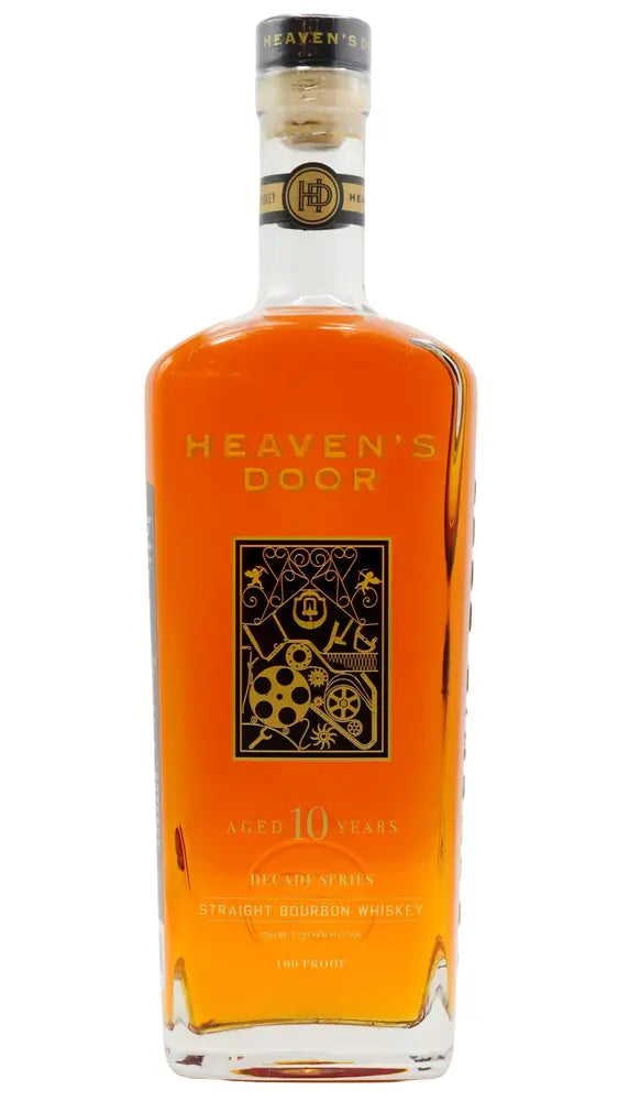 Heaven's Door - 10 year old Decade Series Straight Bourbon Whiskey 75cl 50% ABV (Bob Dylan)
