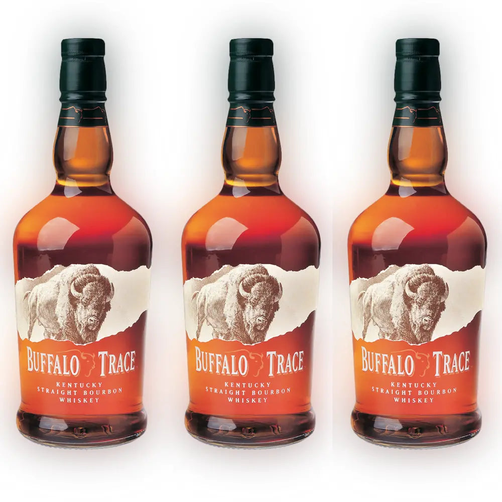 Buffalo Trace Bourbon-750 ML - 3 Pack