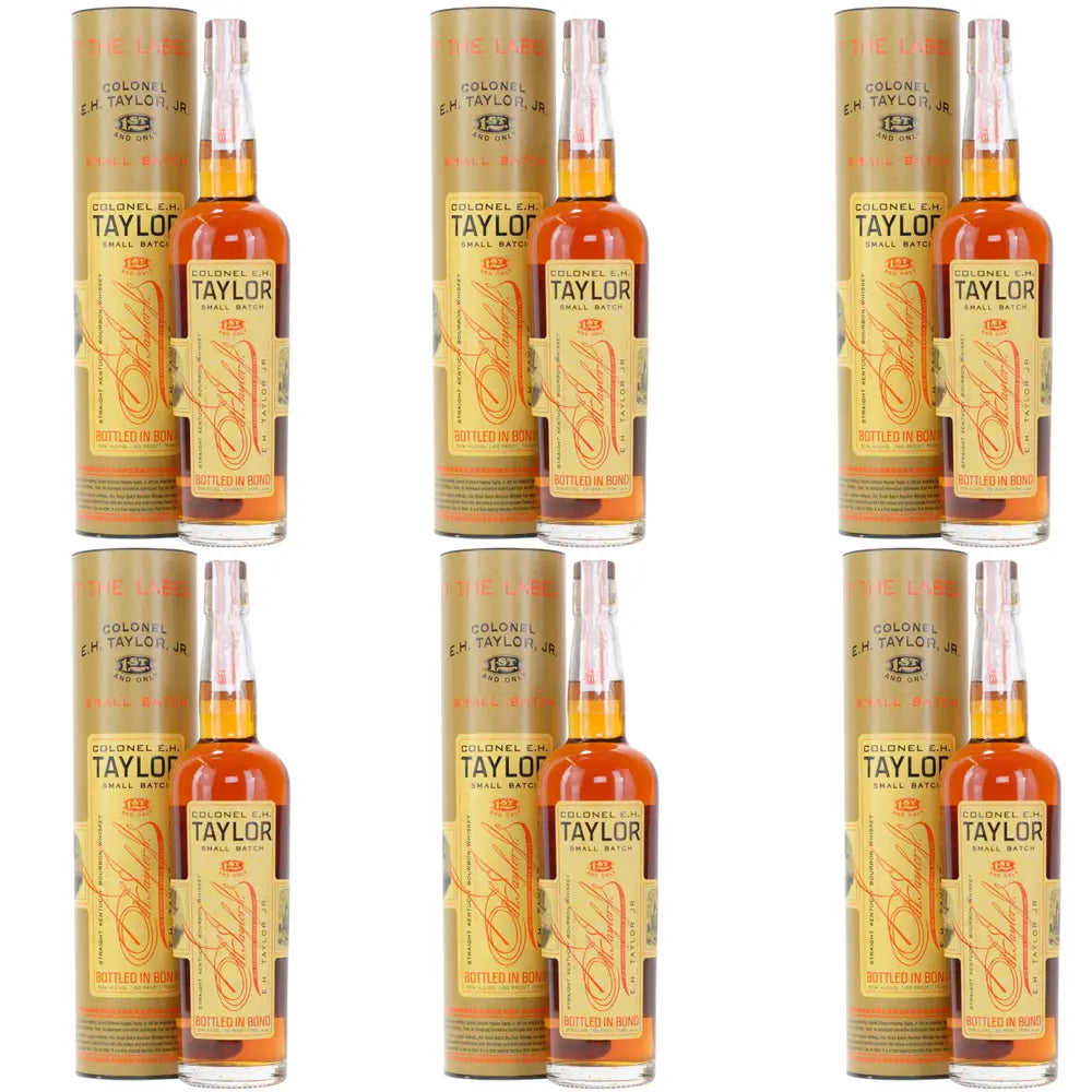 Colonel E.H. Taylor Small Batch Bourbon Whiskey-750 ML - 6 Pack