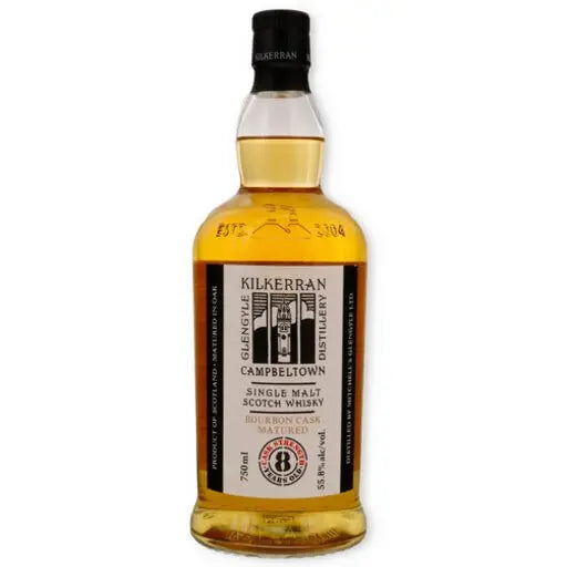 Kilkerran Bourbon Cask 8yr Cask Strength 700ml