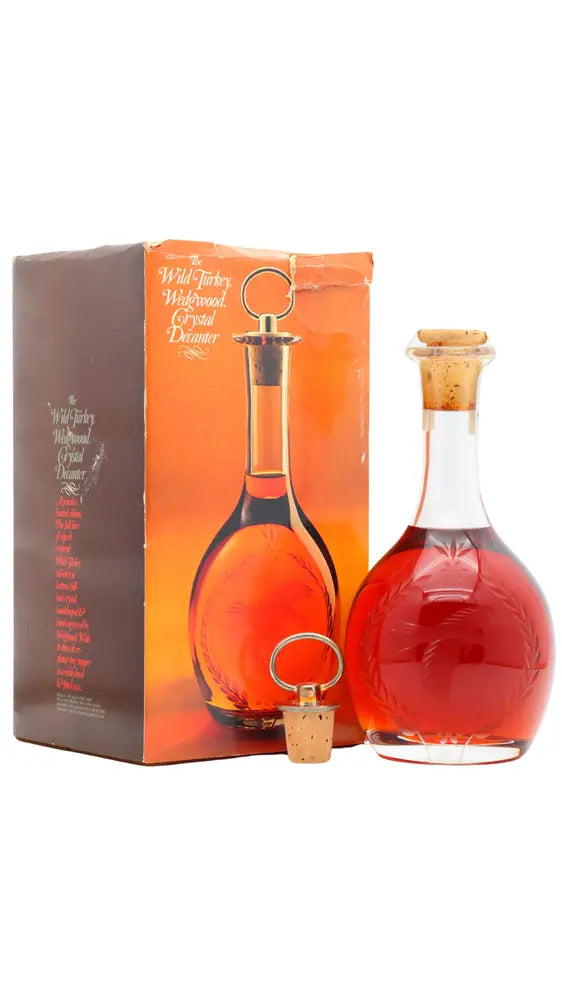 Wild Turkey - Wedgwood Crystal Decanter 101 Kentucky Straight Bourbon Whiskey 100cl 50.5% ABV0
