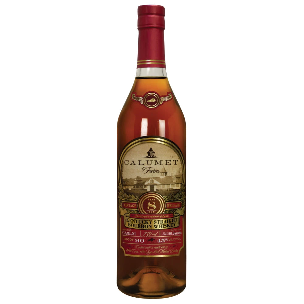 Calumet Farm 8 Year Old Kentucky Straight Bourbon Whiskey 750ml