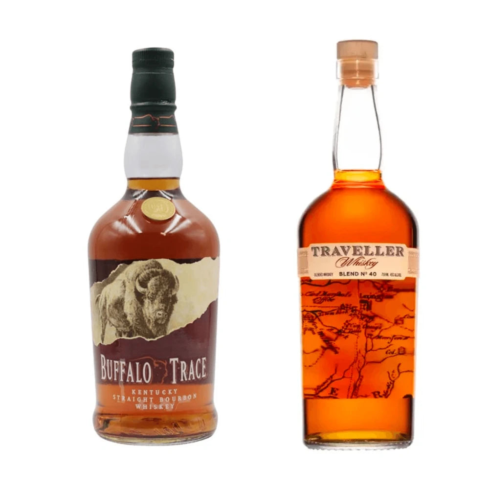 Traveller Blend & Buffalo Trace Bourbon Combo 750ml