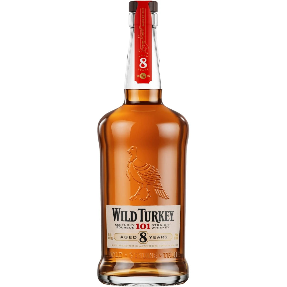 Wild Turkey 101 Aged 8 Years Kentucky Straight Bourbon Whiskey 750ml