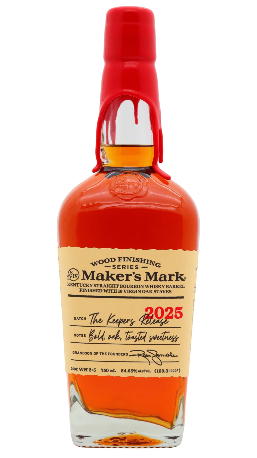 Maker's Mark - Wood Finishing Series - The Keepers Release 2025 Kentucky Straight Bourbon Whisky 75cl 54.65% ABV