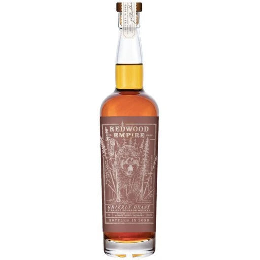 Redwood Empire Straight Bourbon Grizzly Beast Bottled In Bond 750ml