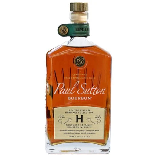 Paul Sutton Heritage 9 Years Old Cask Strength Bourbon 750ml
