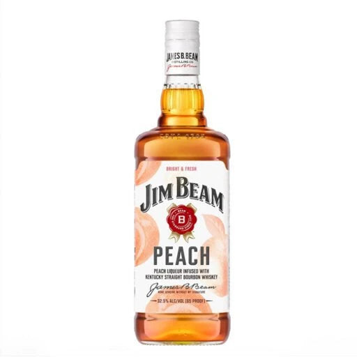 Jim Beam Peach Bourbon Whiskey 1L
