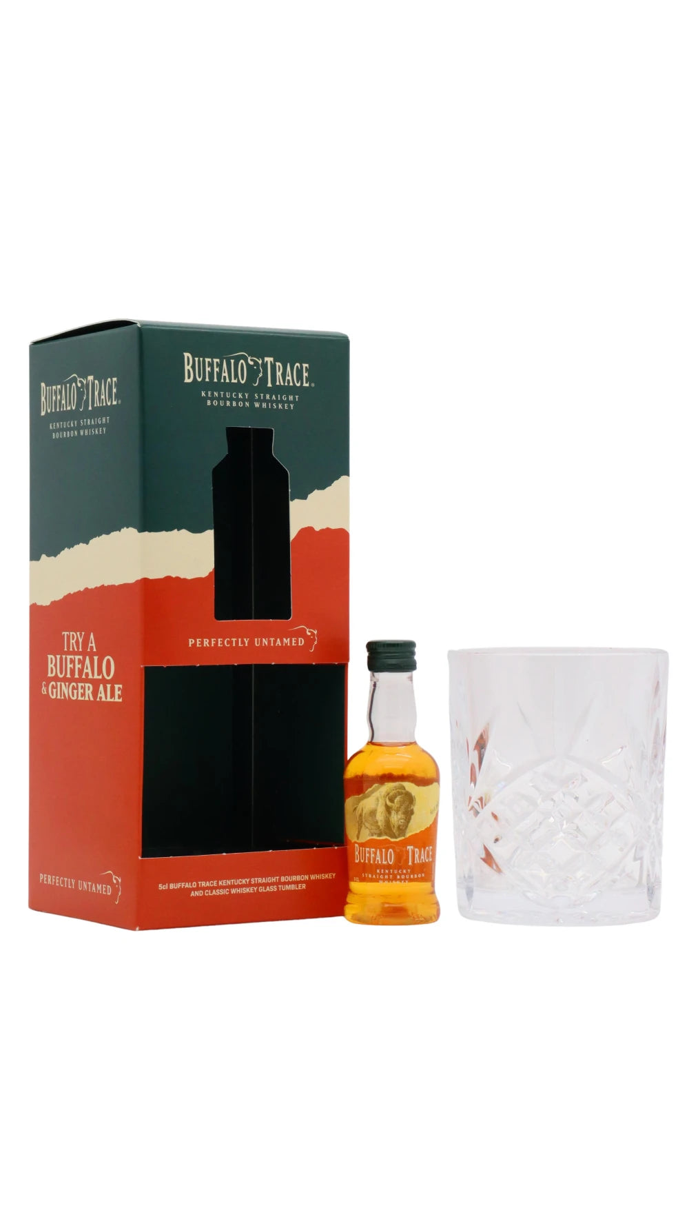 Buffalo Trace - Kentucky Straight Bourbon Whiskey 5cl 40% ABV Gift Pack