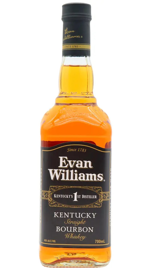 Evan Williams - Black Label Extra Aged Kentucky Straight Bourbon Whiskey 70cl 43% ABV