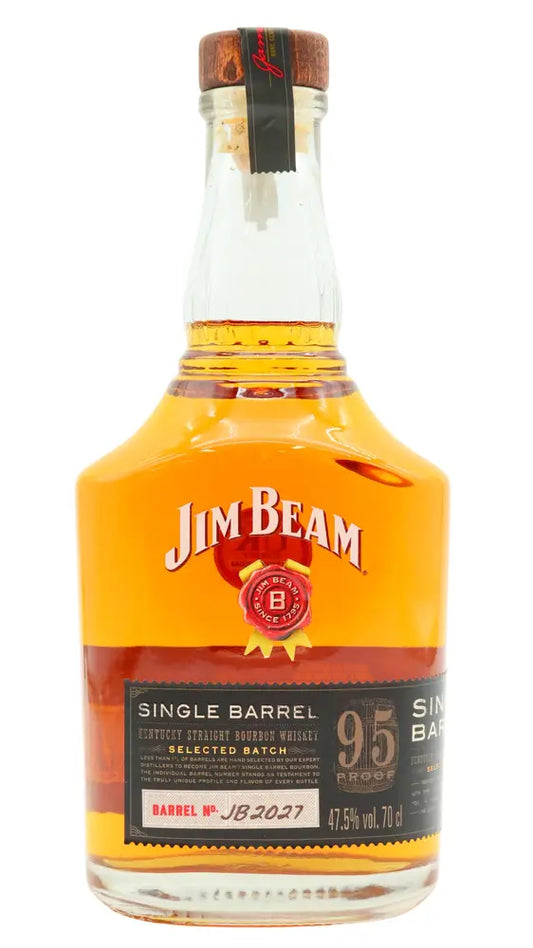 Jim Beam - Single Barrel Kentucky Straight Bourbon Whiskey 70cl 47.5% ABV