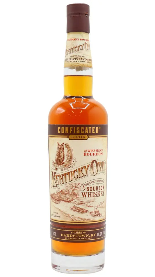 Kentucky Owl - Confiscated Kentucky Straight Bourbon Whiskey 70cl 48.2% ABV