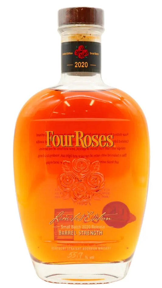 Four Roses - 12 year old Small Batch Barrel Strength 2020 Release Kentucky Straight Bourbon Whiskey 70cl 55.7% ABV
