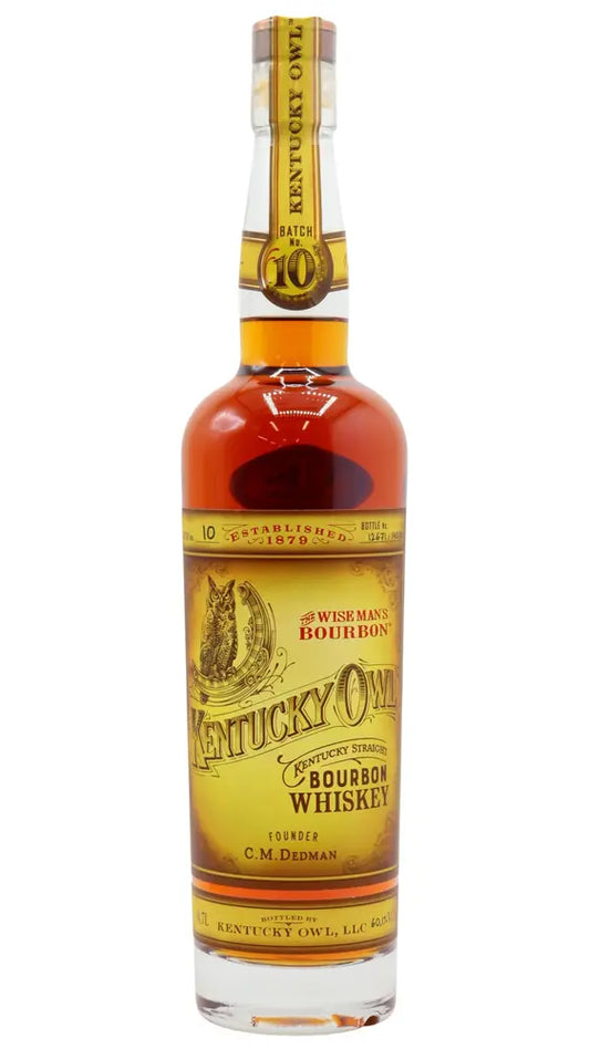 Kentucky Owl - Batch #10 Kentucky Straight Bourbon Whiskey 70cl 60.1% ABV
