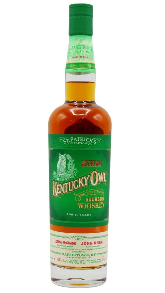 Kentucky Owl - St Patricks Day 2022 Limited Edition Kentucky Straight Bourbon Whiskey 70cl 50% ABV