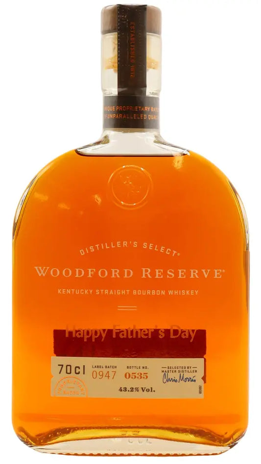 Woodford Reserve - Distiller's Select Kentucky Straight Bourbon Whiskey 70cl 43.2% ABV Father's Day Edition