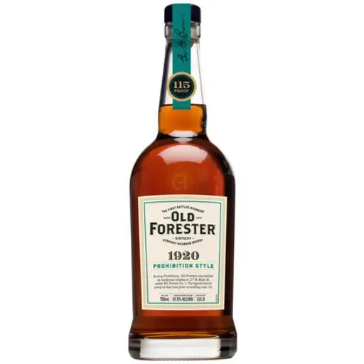 Old Forester Whiskey Row Series: 1920 Prohibition Style Kentucky Straight Bourbon Whisky 750ml