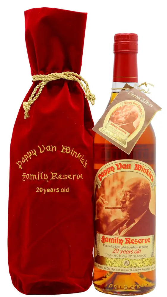 Pappy Van Winkle - 20 year old 2021 Family Reserve Kentucky Straight Bourbon Whiskey 75cl 45.2% ABV