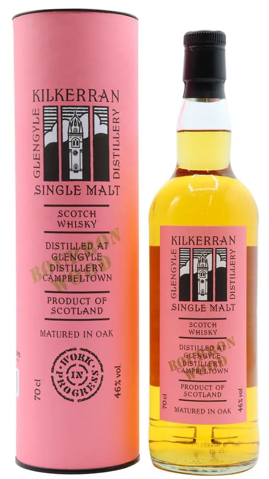 Kilkerran - Work In Progress 6 - Bourbon Wood Single Malt Scotch Whisky 70cl 46% ABV