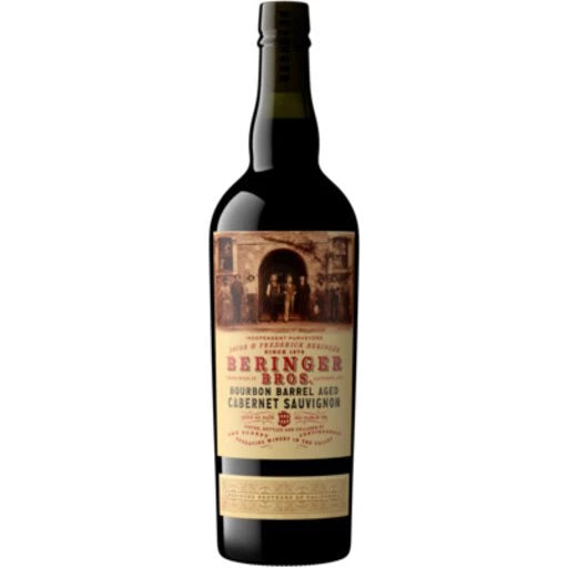 Beringer Bros. Bourbon Barrel Aged California Cabernet Sauvignon Red Wine 750ml
