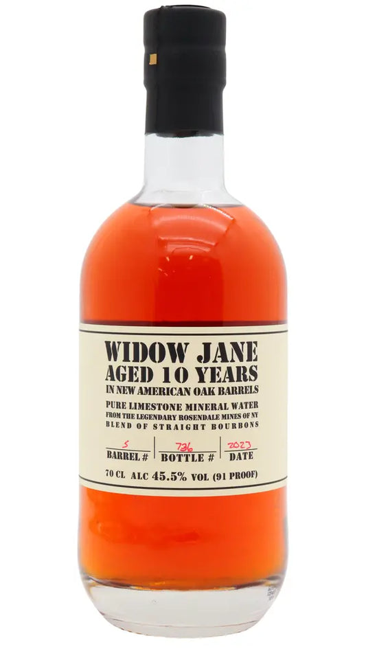 Widow Jane - 10 year old New York Single Barrel Bourbon Whiskey 70cl 45.5% ABV