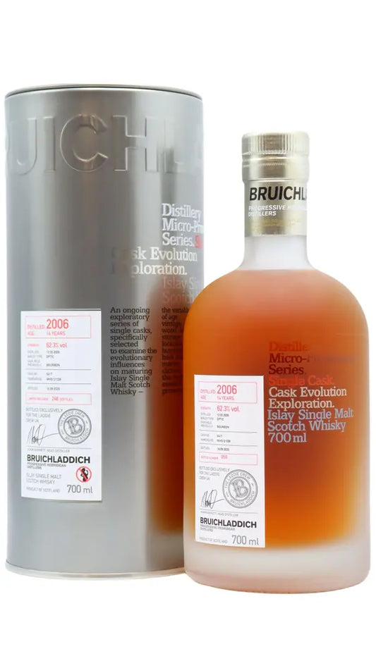Bruichladdich - 14 year old Micro Provenance Single Bourbon Cask #0417 2006 Whisky 70cl 62.3% ABV