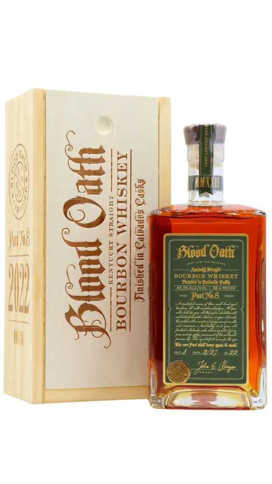 Blood Oath - Pact #8 - Kentucky Straight Bourbon Whiskey 75cl 49.3% ABV