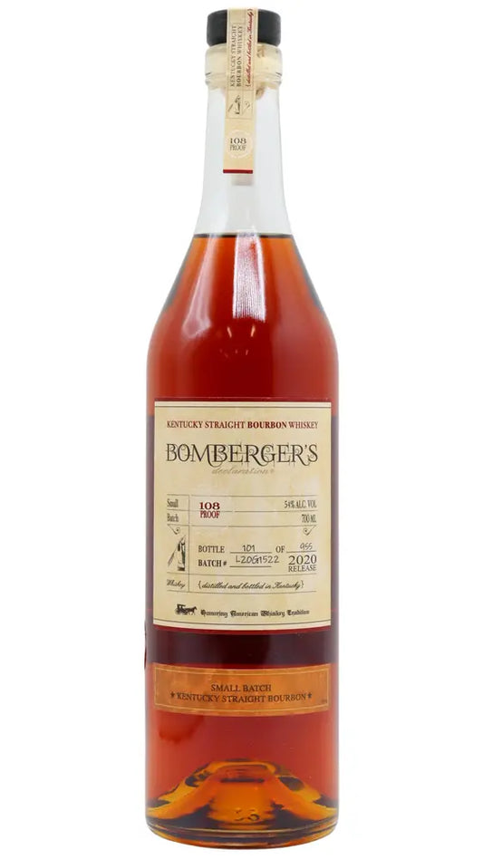 Michter's - Bomberger's Declaration 2020 Release Kentucky Straight Bourbon Whiskey 70cl 54% ABV