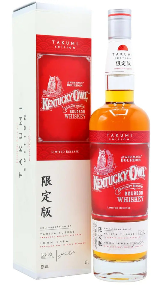 Kentucky Owl - Takumi Limited Edition Kentucky Straight Bourbon Whiskey 70cl 50% ABV