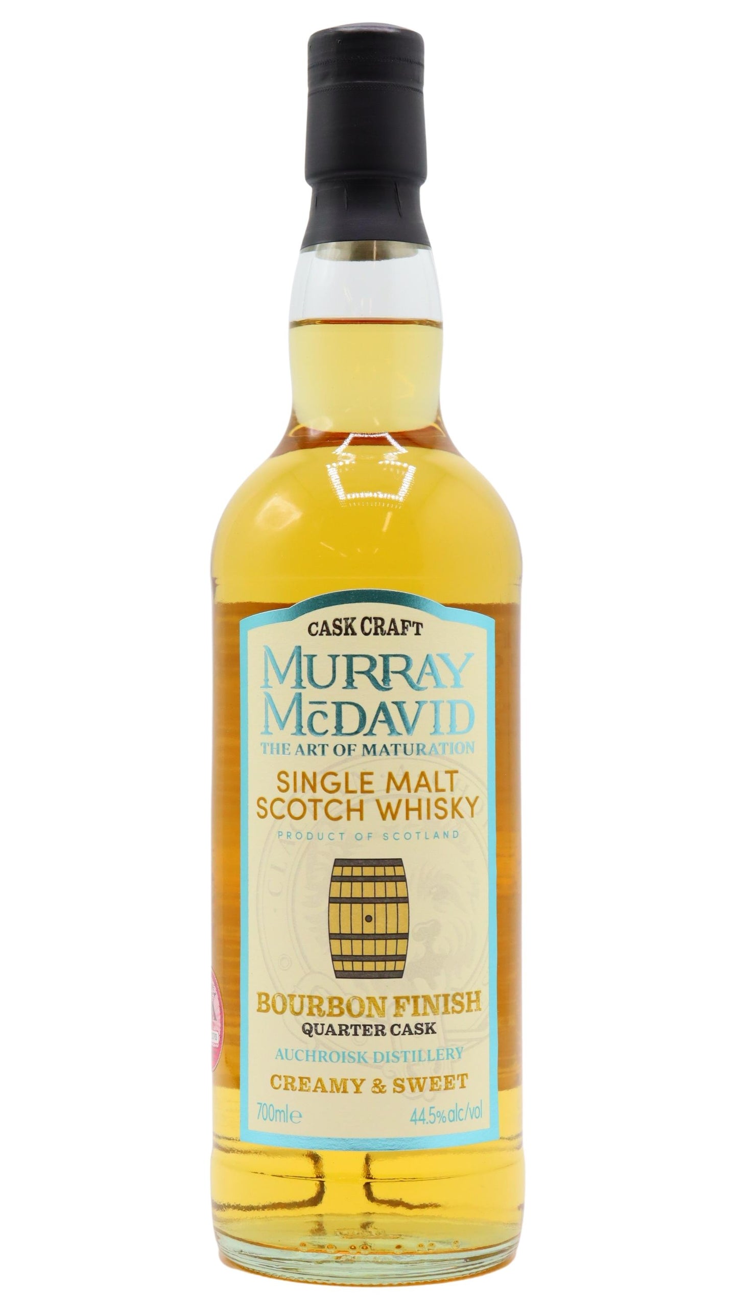 Auchroisk - Murray McDavid Cask Craft - Bourbon Finish Single Malt Scotch Whisky 70cl 44.5% ABV