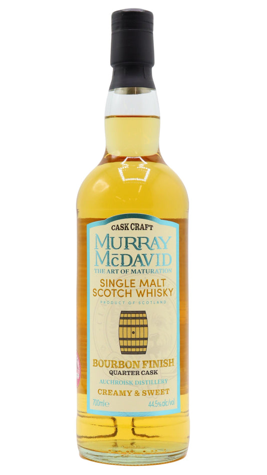 Auchroisk - Murray McDavid Cask Craft - Bourbon Finish Single Malt Scotch Whisky 70cl 44.5% ABV