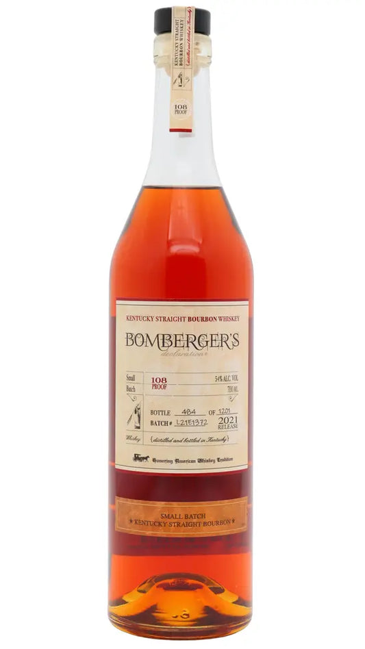 Michter's - Bomberger's Declaration 2021 Release Kentucky Straight Bourbon Whiskey 70cl 54% ABV