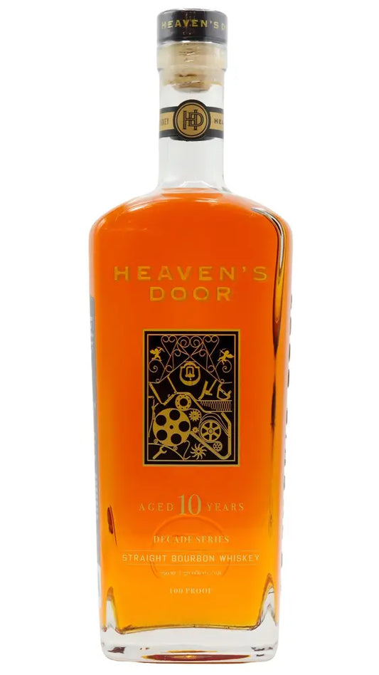 Heaven's Door - 10 year old Decade Series Straight Bourbon Whiskey 75cl 50% ABV (Bob Dylan)