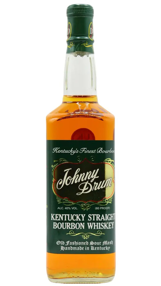 Johnny Drum - 4 year old Green Label Sour Mash Bourbon Whiskey 70cl 40% ABV