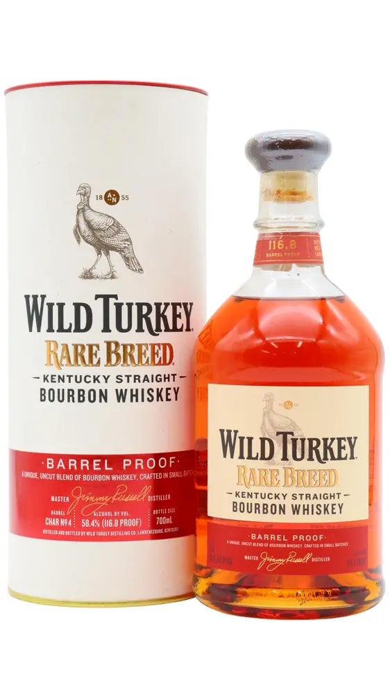 Wild Turkey - Rare Breed Kentucky Straight Bourbon Whiskey 70cl 58.4% ABV