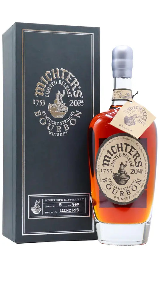 Michter's - 20 year old 2022 Limited Release Kentucky Straight Bourbon Whiskey 70cl 57.1% ABV
