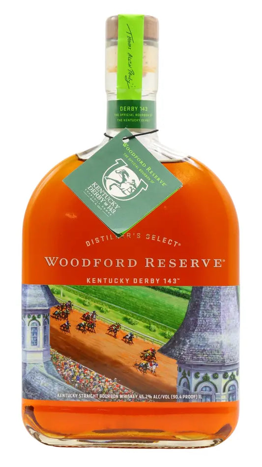 Woodford Reserve - Kentucky Derby 143 Kentucky Straight Bourbon Whiskey 100cl 45.2% ABV (1 Litre)