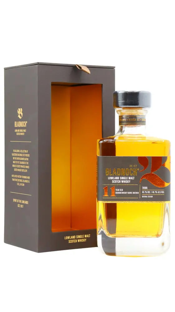Bladnoch - 11 year old Bourbon Cask Matured Lowland Single Malt Scotch Whisky 70cl 46.7% ABV
