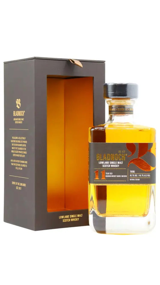 Bladnoch - 11 year old Bourbon Cask Matured Lowland Single Malt Scotch Whisky 70cl 46.7% ABV