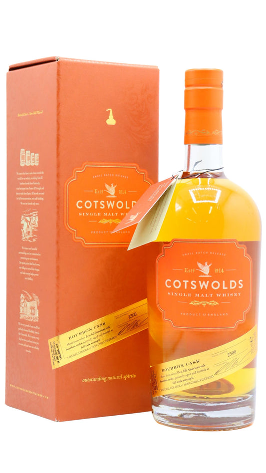 Cotswolds - Bourbon Cask Matured English Single Malt Whisky 70cl 59.1% ABV