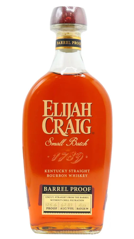 Elijah Craig - Barrel Proof Kentucky Straight Bourbon Whiskey 70cl 62.8% ABV