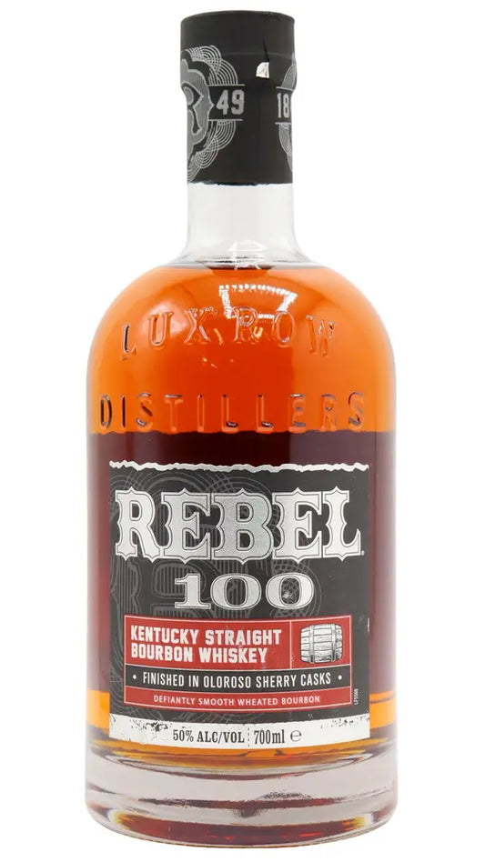 Rebel - 100% Proof - Oloroso Cask - Kentucky Straight Bourbon Whiskey 70cl 50% ABV