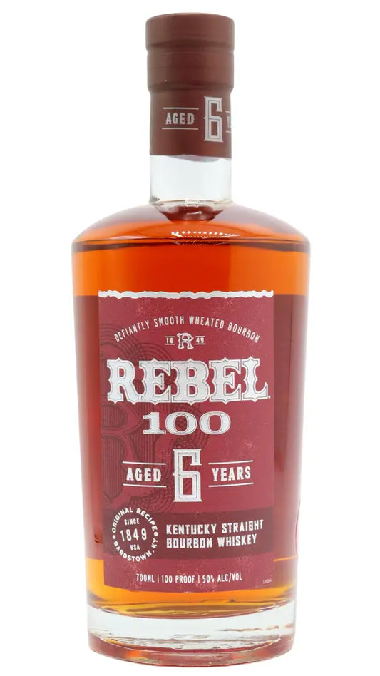 Rebel - 6 year old 100% Proof Kentucky Straight Bourbon Whiskey 70cl 50% ABV