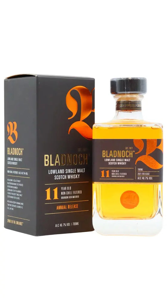 Bladnoch - 11 year old Bourbon Cask Matured 2021 Edition Lowland Single Malt Scotch Whisky 70cl 46.7% ABV