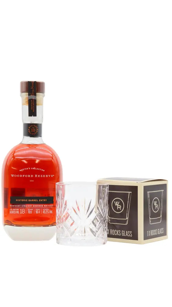 Woodford Reserve - Master's Collection Historic Barrel Entry Kentucky Straight Bourbon Whiskey 70cl 45.2% ABV (Includes Branded Glass)
