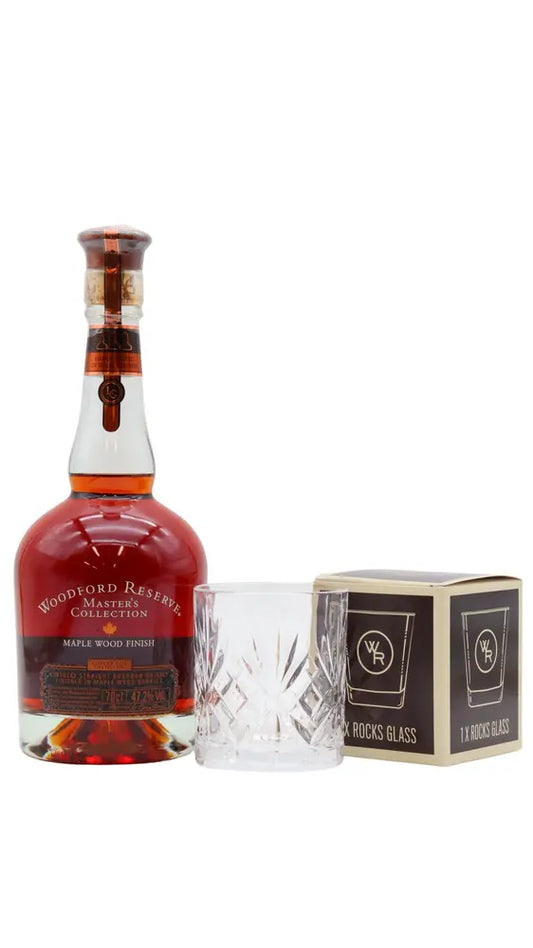 Woodford Reserve - Master's Collection Maple Wood Finish Kentucky Straight Bourbon Whiskey 70cl 47.2% ABV (Includes Branded Glass)